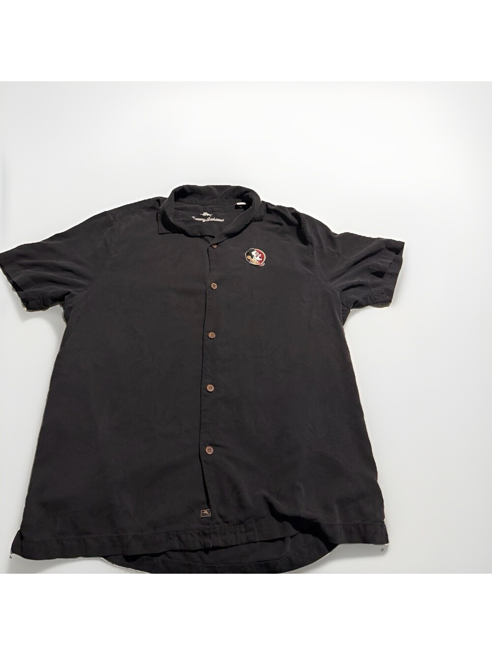 Tommy Bahama Florida State Seminoles Short Sleeve Button Up Shirt Sz Large